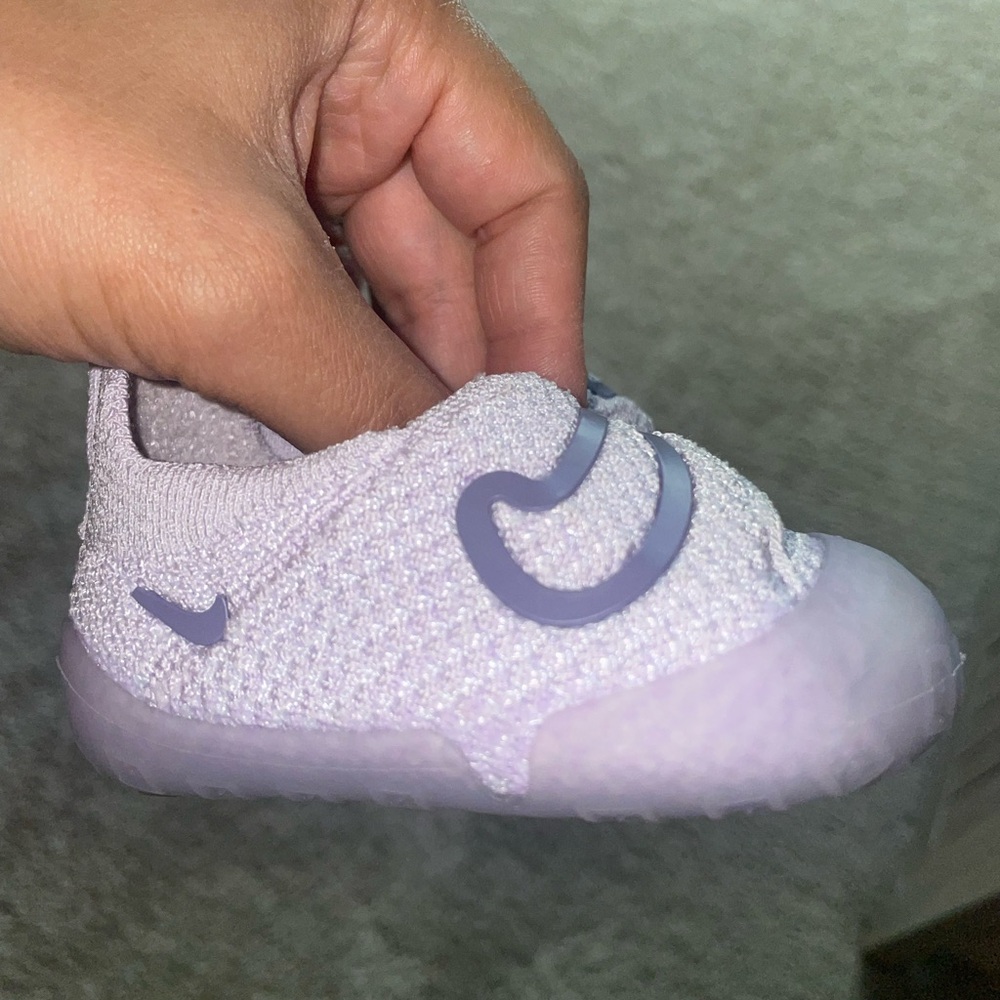 Nike Swoosh 1 baby/ toddler size 3C lilac